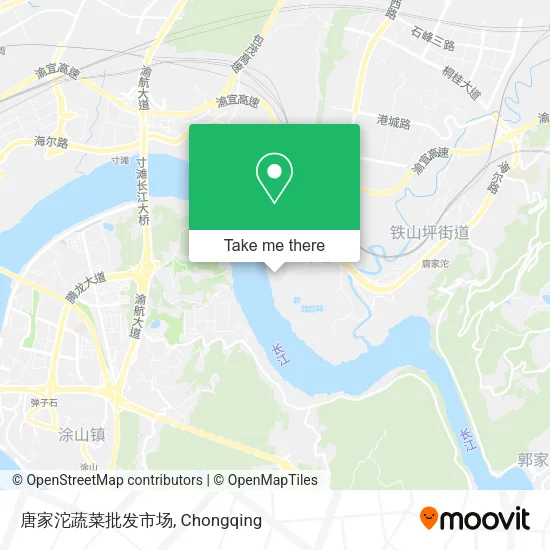 唐家沱蔬菜批发市场 map