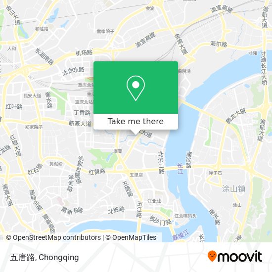 五唐路 map