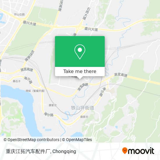 重庆江拓汽车配件厂 map