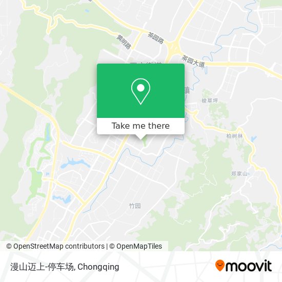 漫山迈上-停车场 map