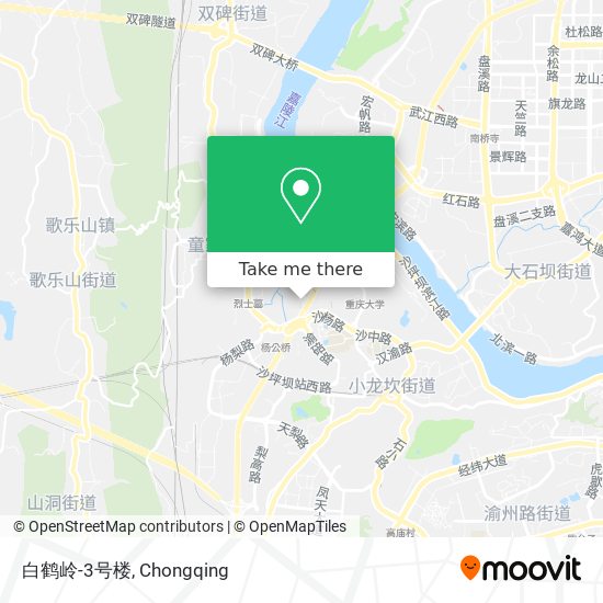 白鹤岭-3号楼 map