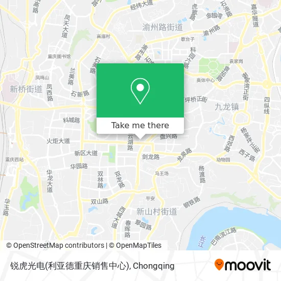 锐虎光电(利亚德重庆销售中心) map
