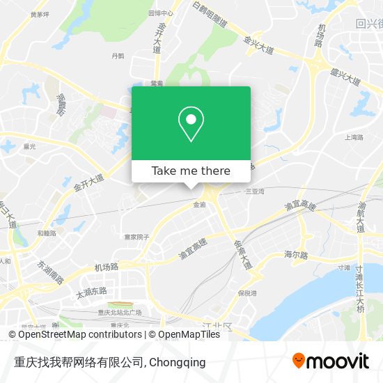 重庆找我帮网络有限公司 map