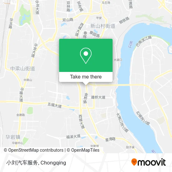 小刘汽车服务 map