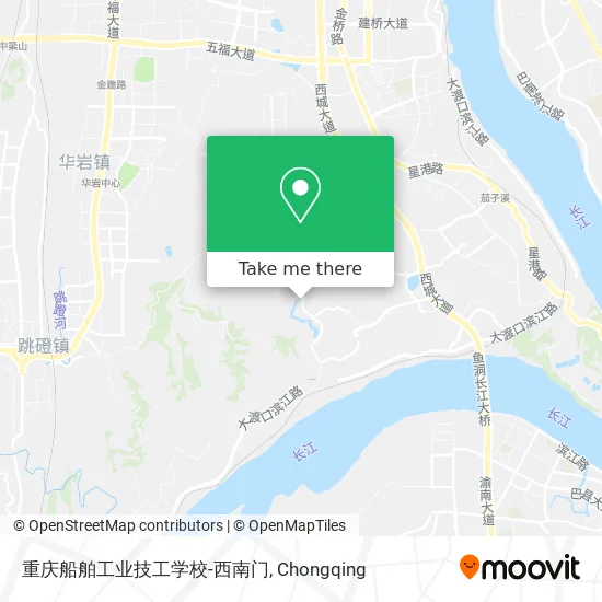 重庆船舶工业技工学校-西南门 map