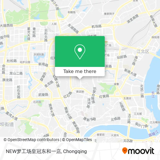 NEW梦工场皇冠东和一店 map