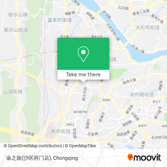 渝之旅(沙区府门店) map