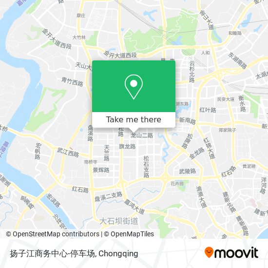 扬子江商务中心-停车场 map