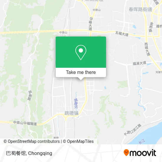 巴蜀餐馆 map