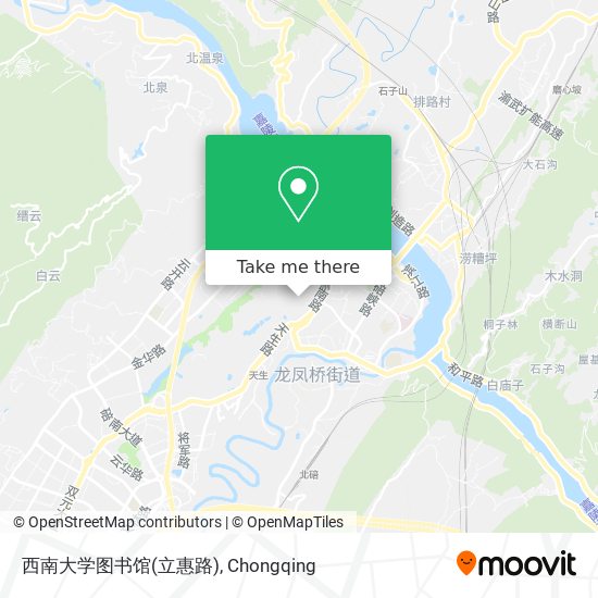 西南大学图书馆(立惠路) map