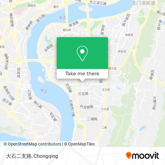 大石二支路 map