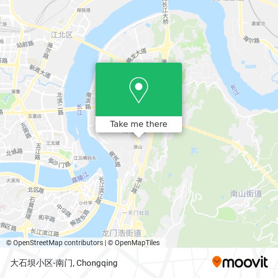 大石坝小区-南门 map