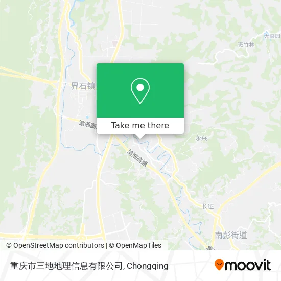 重庆市三地地理信息有限公司 map