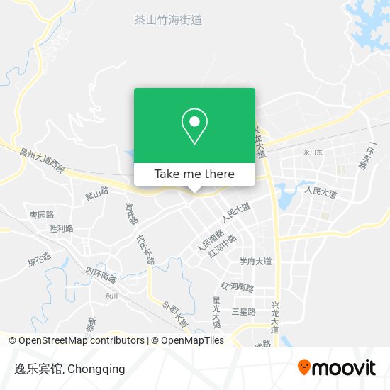 逸乐宾馆 map