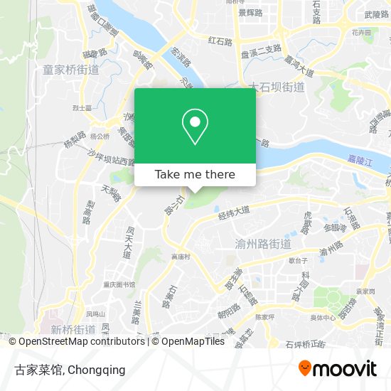 古家菜馆 map