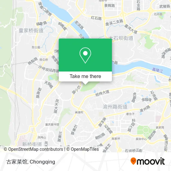 古家菜馆 map