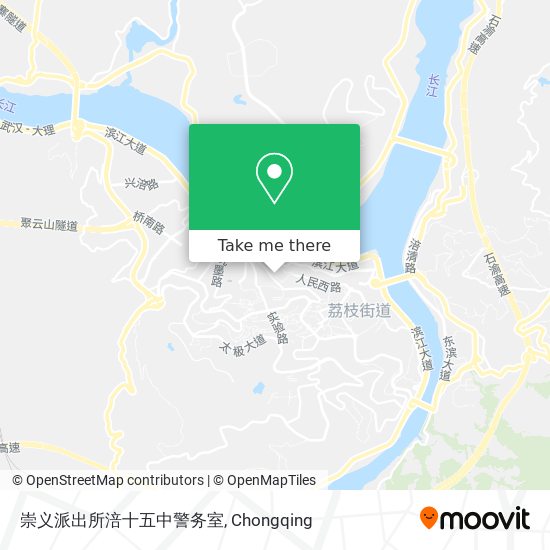 崇义派出所涪十五中警务室 map