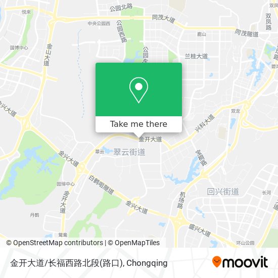 金开大道/长福西路北段(路口) map