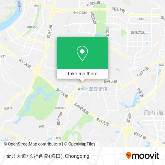 金开大道/长福西路(路口) map