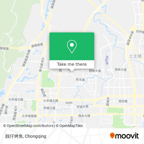 靓仔烤鱼 map