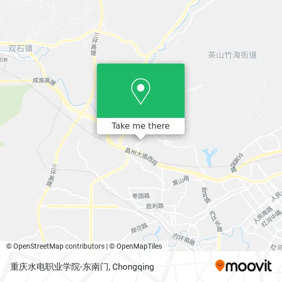 重庆水电职业学院-东南门 map