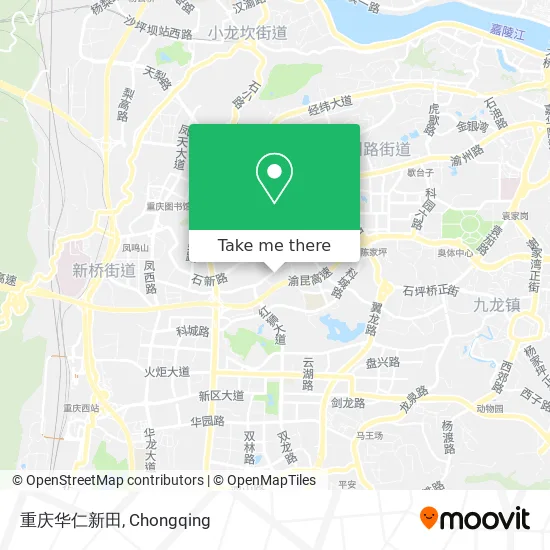 重庆华仁新田 map