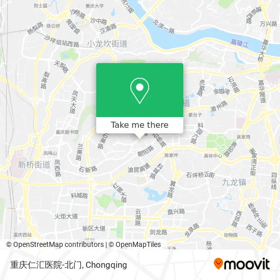 重庆仁汇医院-北门 map