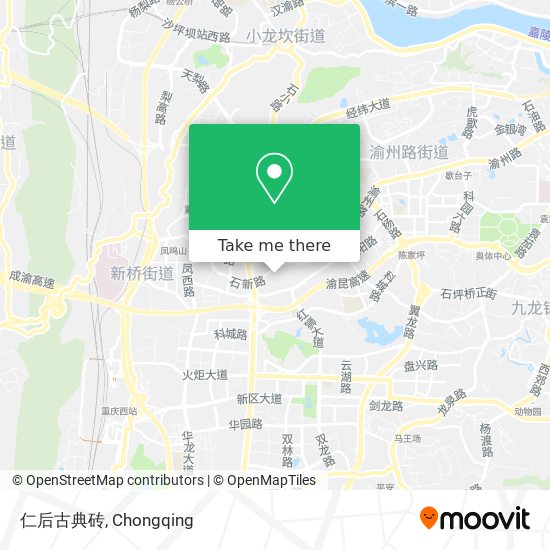 仁后古典砖 map