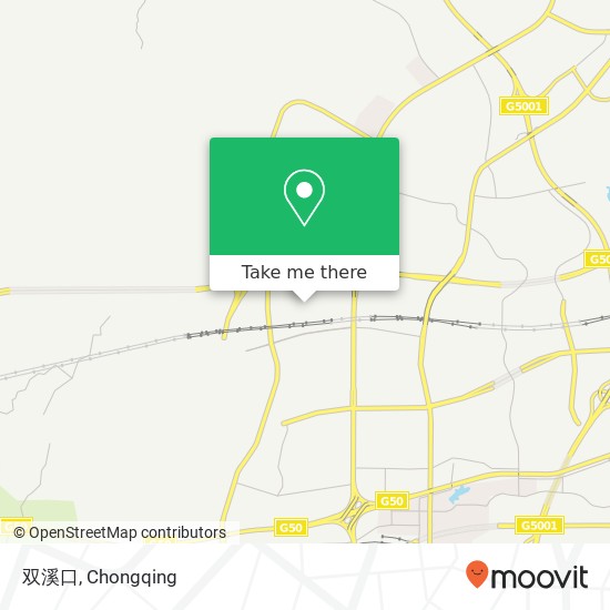 双溪口 map