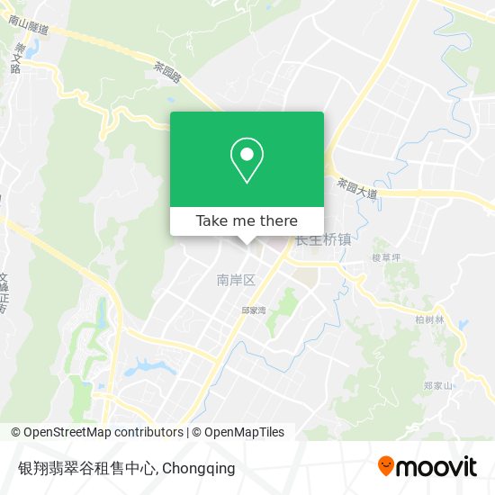 银翔翡翠谷租售中心 map