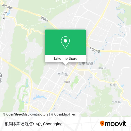 银翔翡翠谷租售中心 map