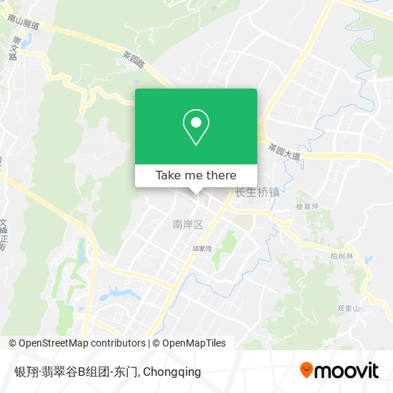 银翔·翡翠谷B组团-东门 map
