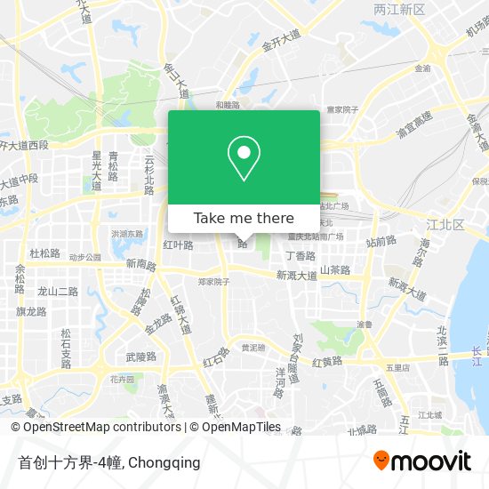 首创十方界-4幢 map