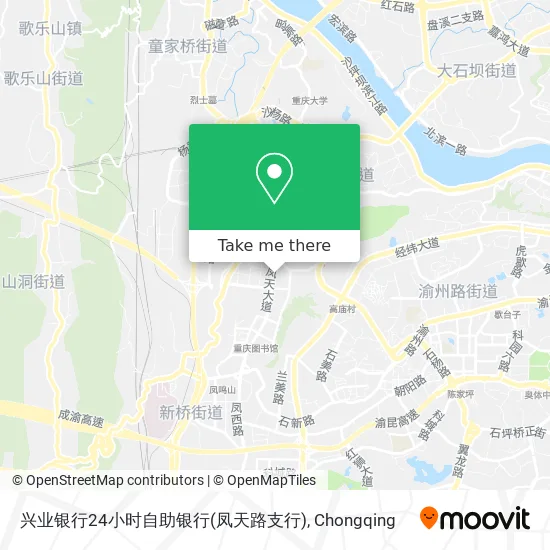 兴业银行24小时自助银行(凤天路支行) map