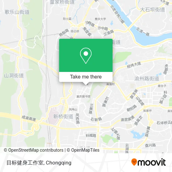 目标健身工作室 map