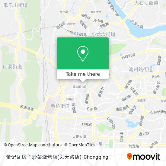 董记瓦房子炒菜烧烤店(凤天路店) map
