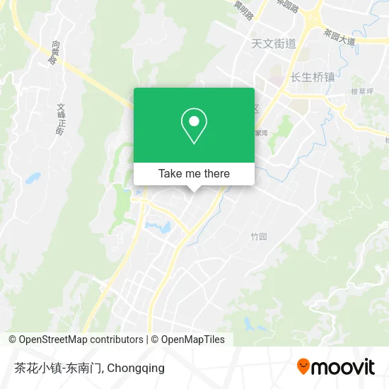 茶花小镇-东南门 map