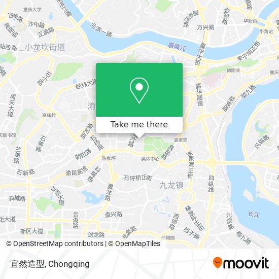 宜然造型 map