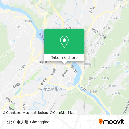北碚广电大厦 map