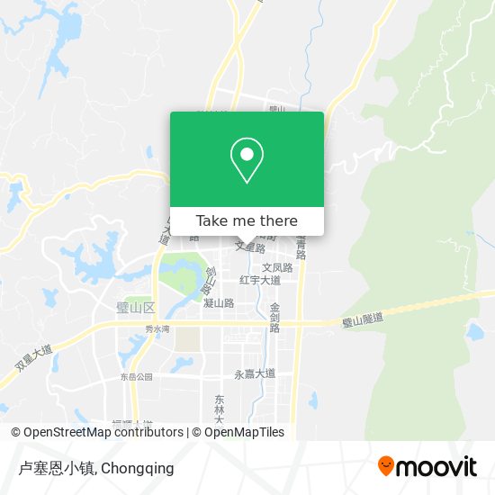 卢塞恩小镇 map