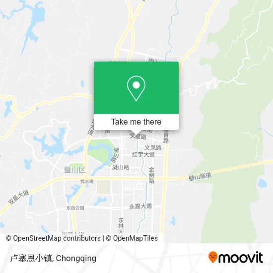 卢塞恩小镇 map