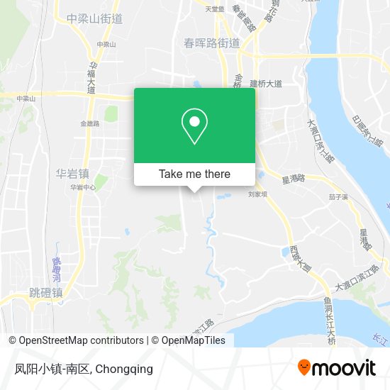 凤阳小镇-南区 map