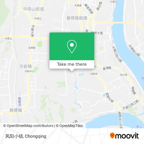 凤阳小镇 map