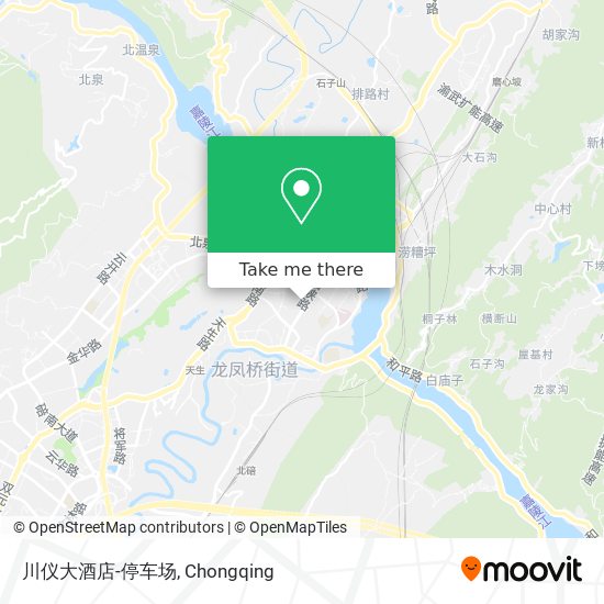 川仪大酒店-停车场 map