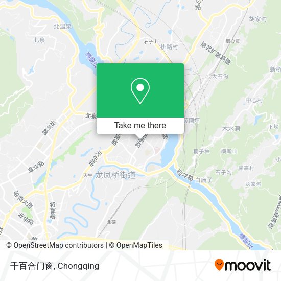 千百合门窗 map