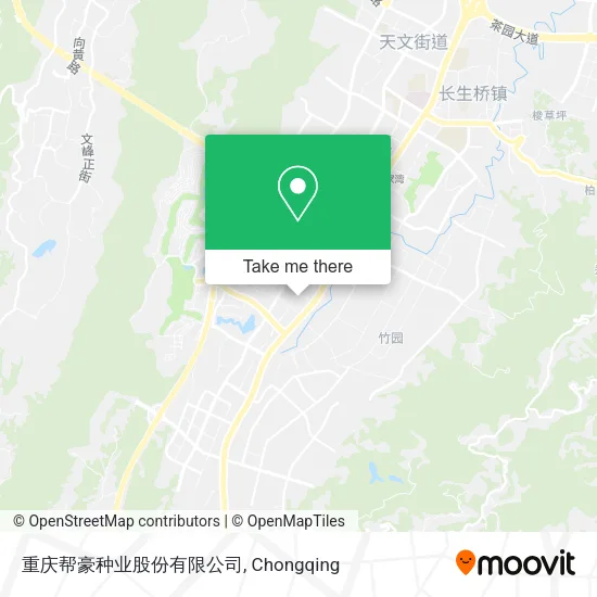 重庆帮豪种业股份有限公司 map
