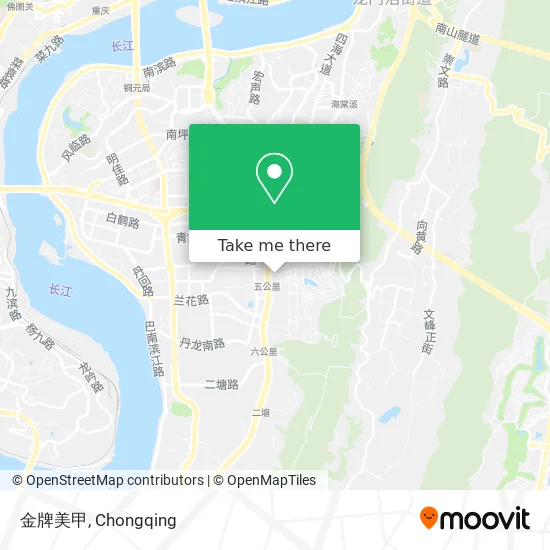 金牌美甲 map