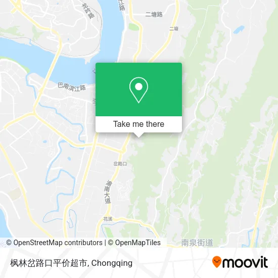 枫林岔路口平价超市 map