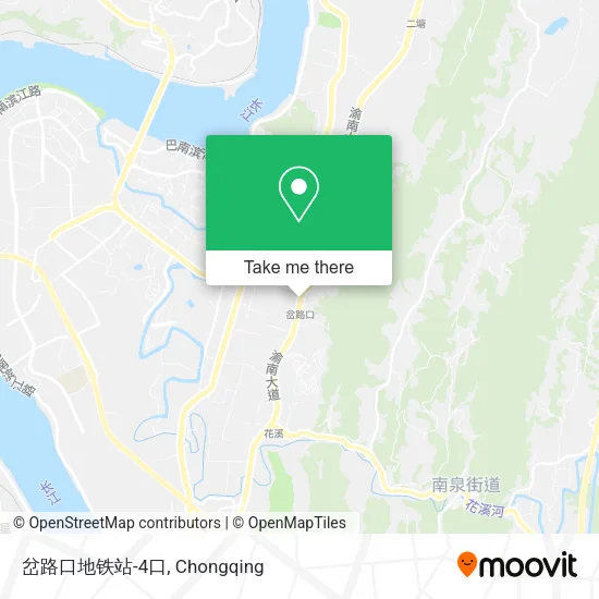 岔路口地铁站-4口 map