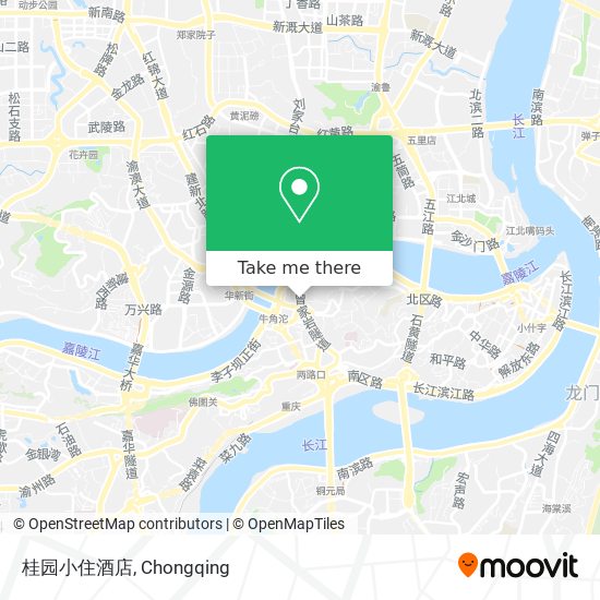 桂园小住酒店 map